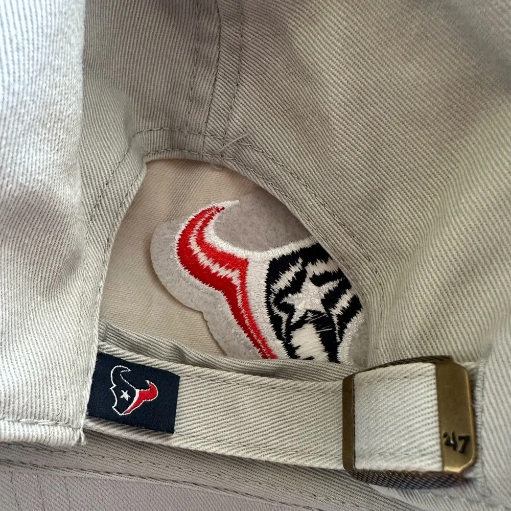 Houston Texans 47 Brand Grey Cap. Unisex. NFL Official Merchandise. - Picture 3 of 4